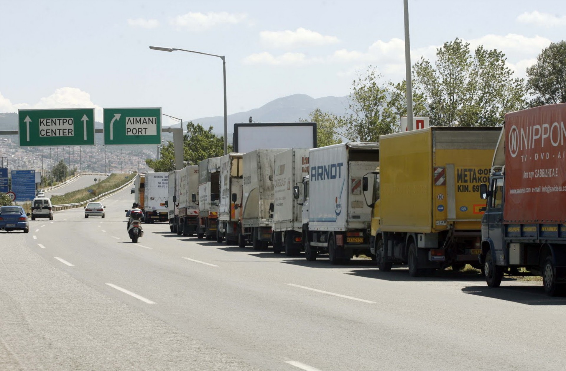 Δακτύλιος και φρένο στα γερασμένα φορτηγά


