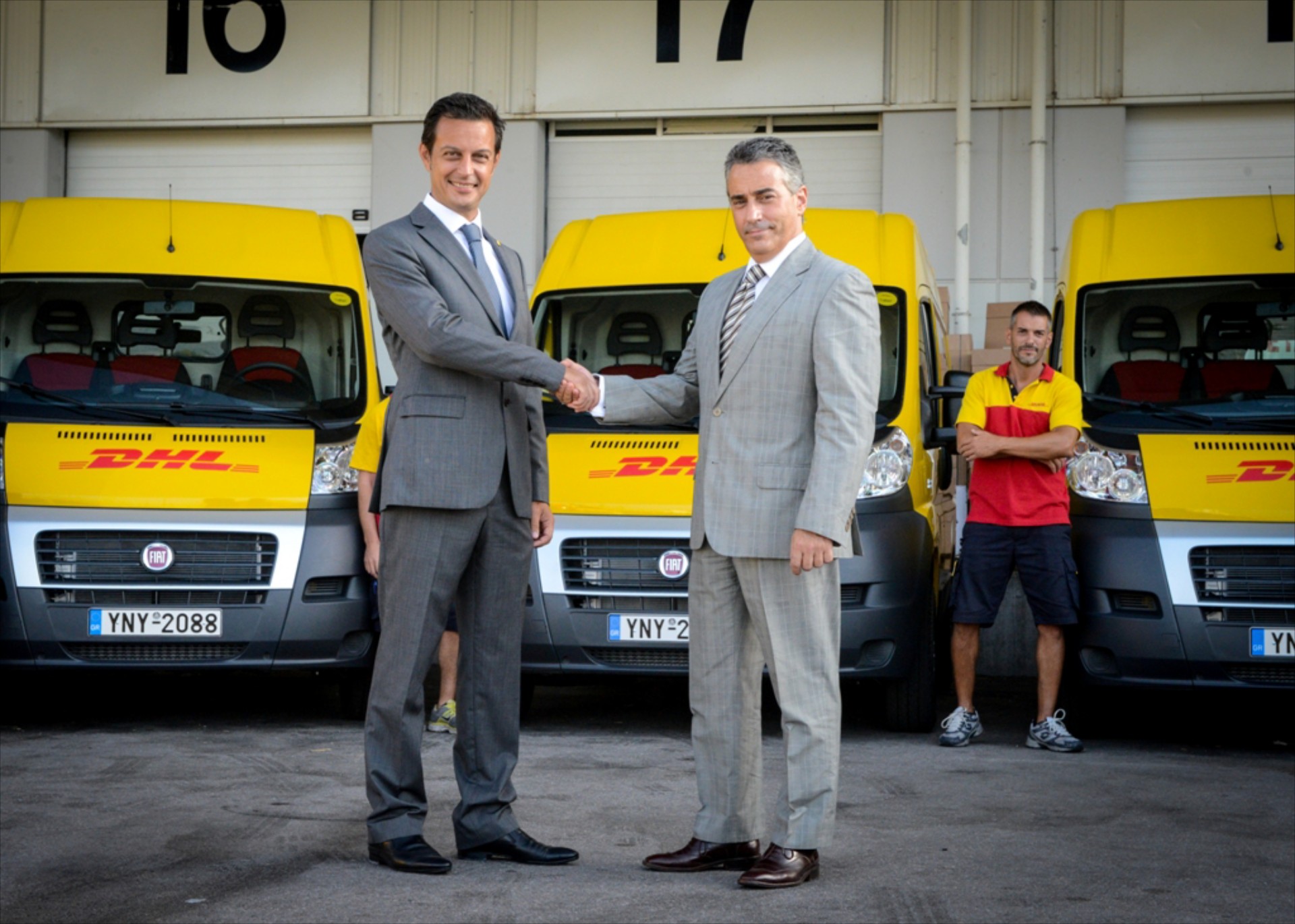Ανανέωση του στόλου της DHL με Fiat

