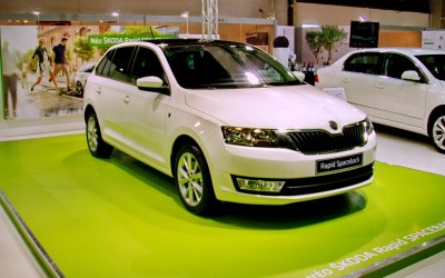 Το Rapid Spaceback στο Athens Motor Show 2013