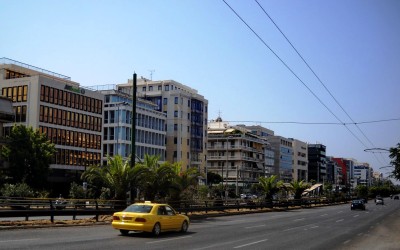 Κλειστό τμήμα της Λ. Συγγρού