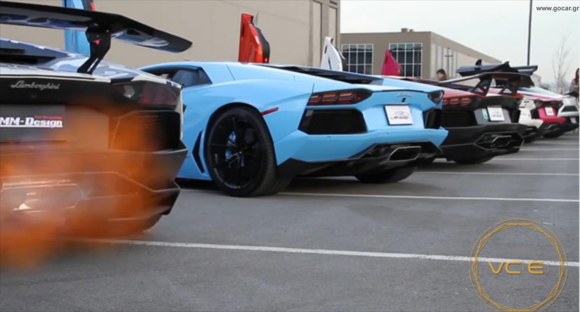 Χορωδία από Lambo Aventador
