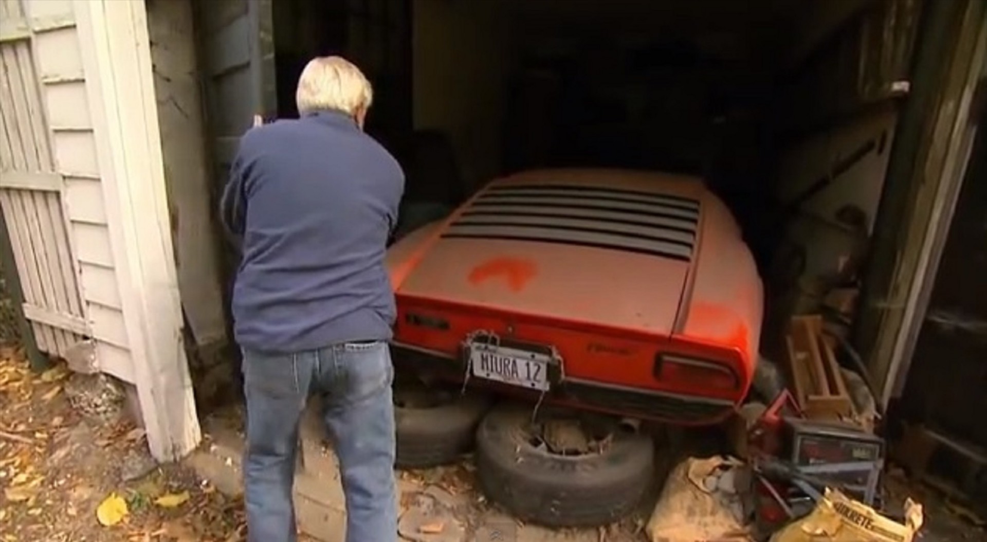 Ξεχασμένη Lamborghini Miura 