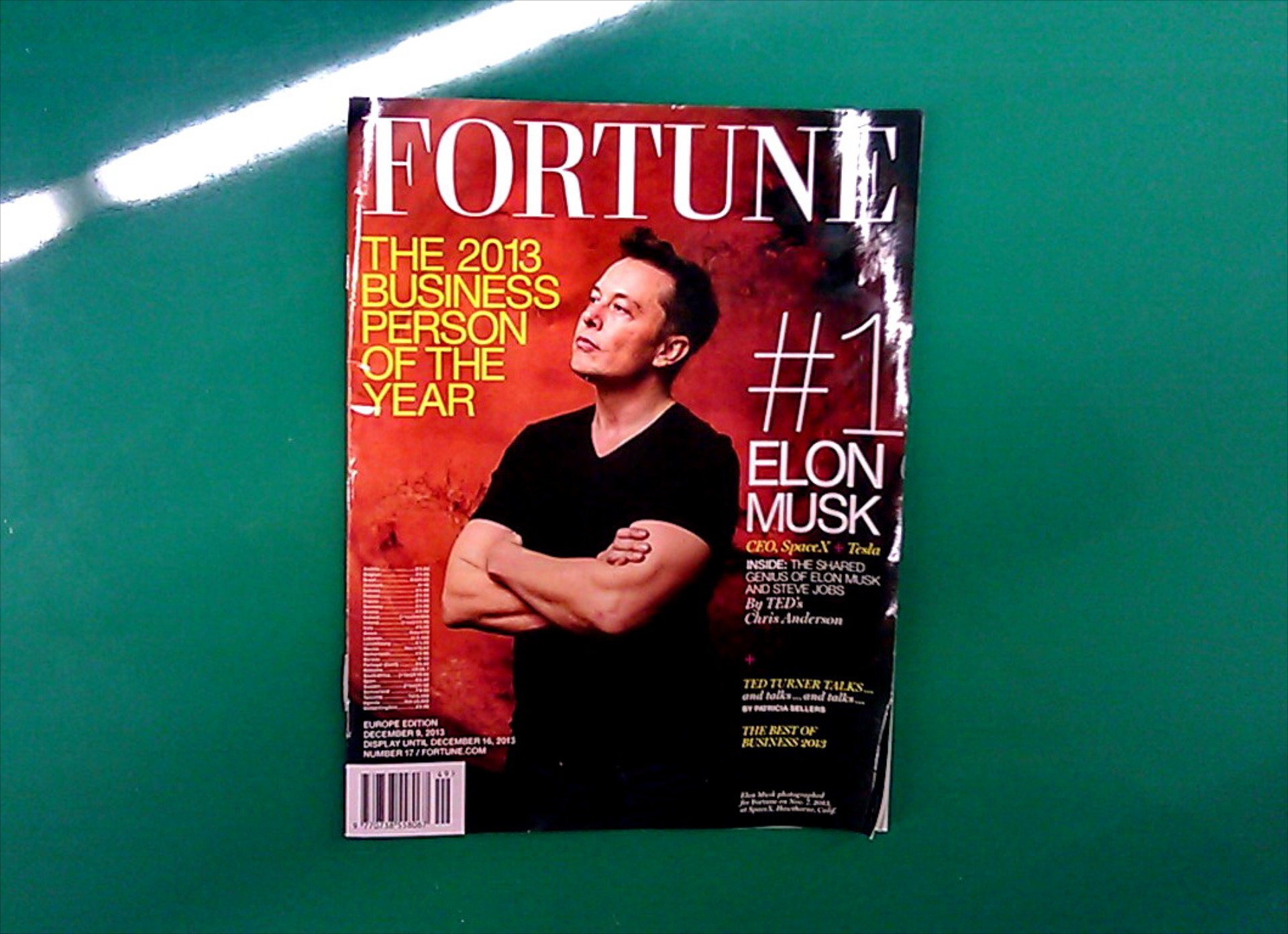 Elon Musk: Business Person για το 2013