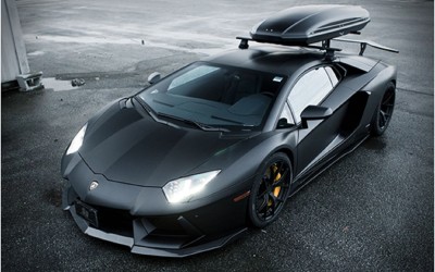 Μια Lambo για χειμερινά ταξίδια