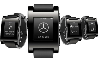 Mercedes & Pebble για smartphone app