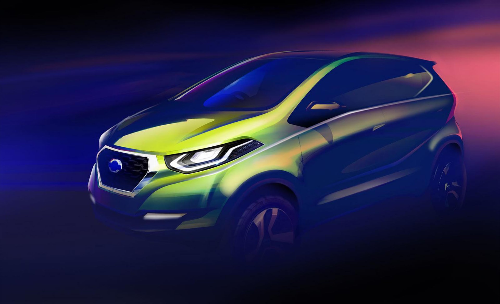 Datsun concept στο 2014 Delhi Auto Expo