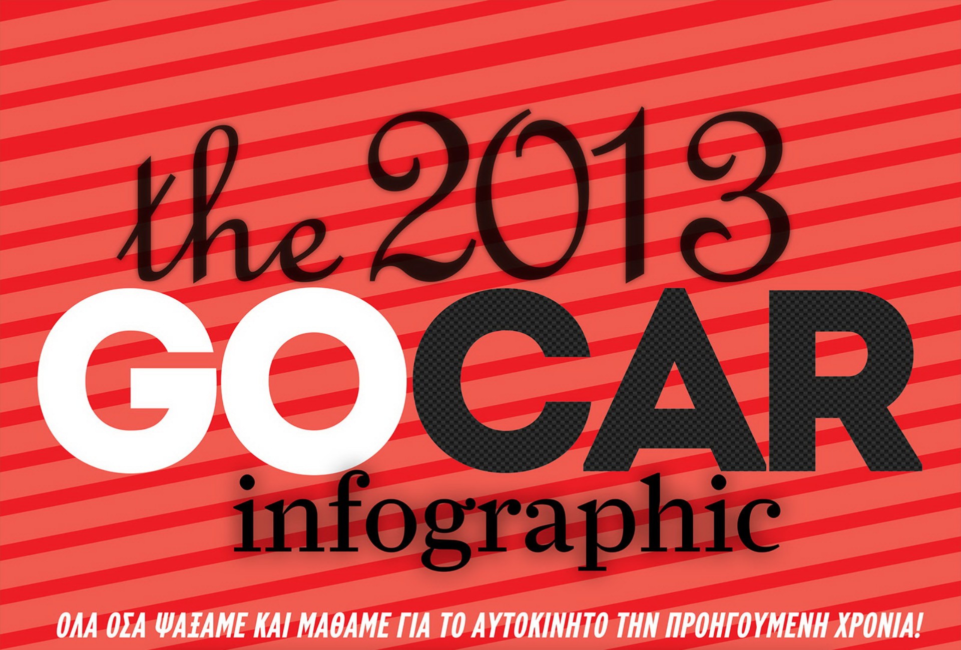 Gocar Infographic: Το 2013 με μια ματιά