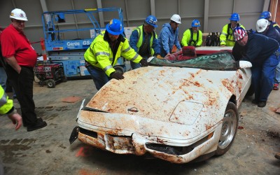 Στο μουσείο της Corvette η «τρύπα» θα διατηρηθεί