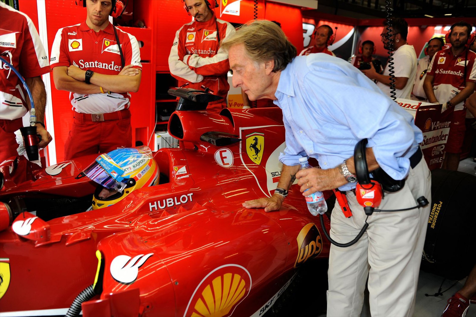 «Τρελή» υποστήριξη στον Alonso από τον Montezemolo