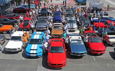 Η μεγαλύτερη συγκέντρωση Mustang όλων των εποχών στην Ευρώπη