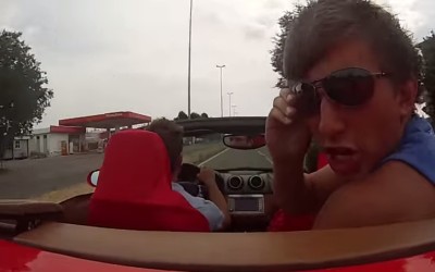 Μια Ferrari σε λάθος χέρια