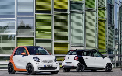 3 Video των νέων Smart Fortwo & Forfour