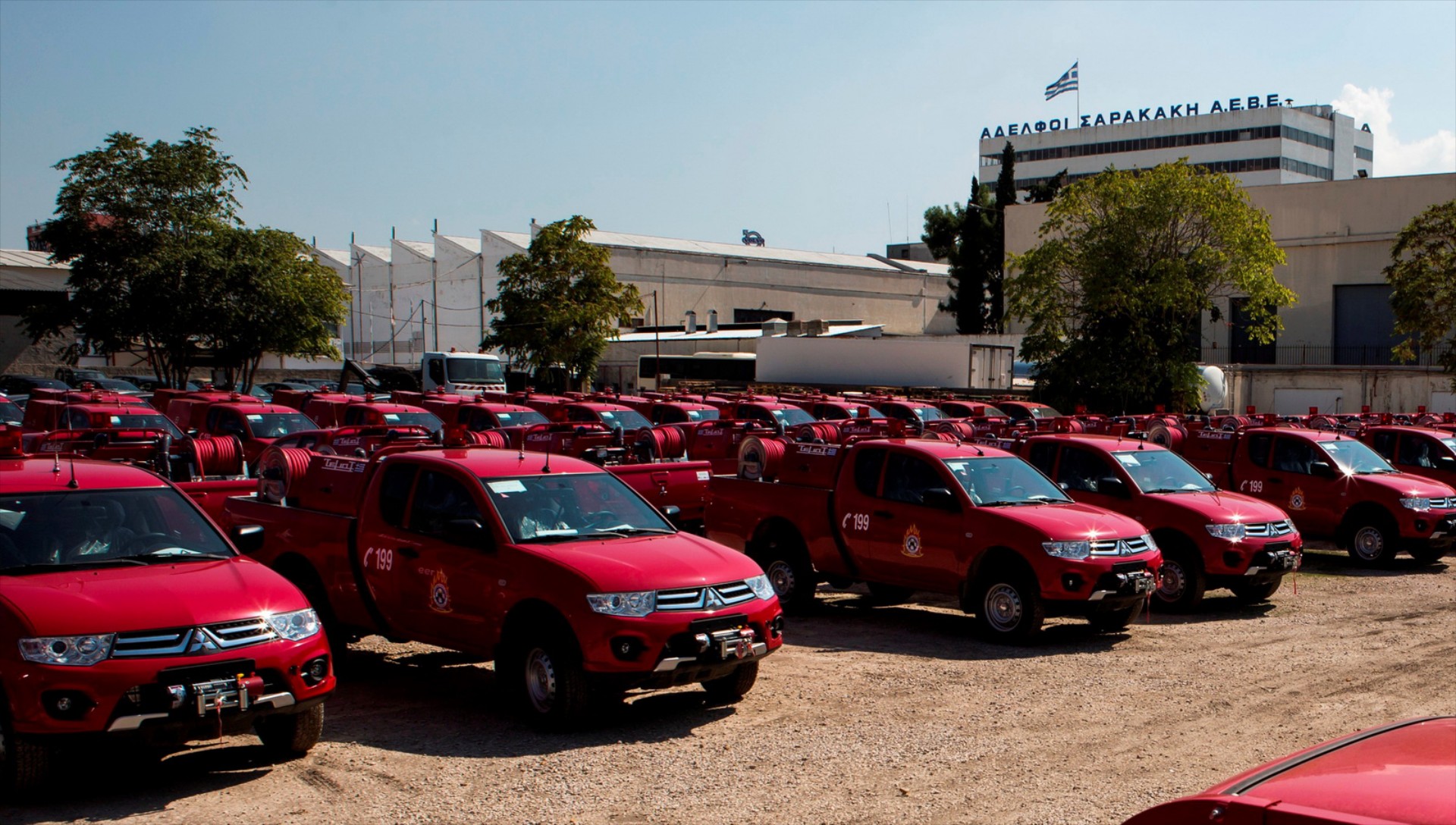 Πυροσβεστικά οχήματα Mitsubishi L200

