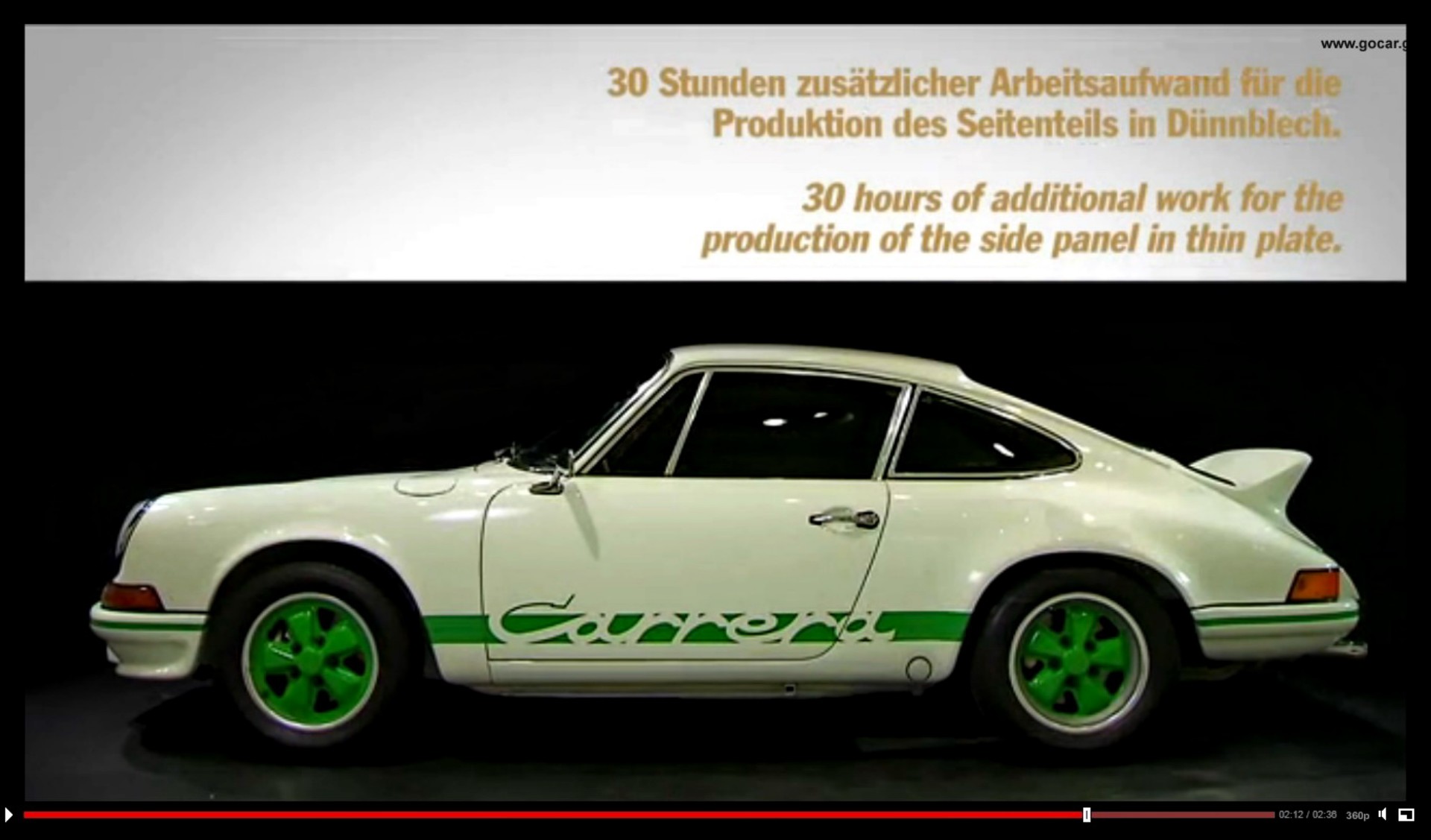 VIDEO Porsche Classic: η ακρίβεια είναι το παν