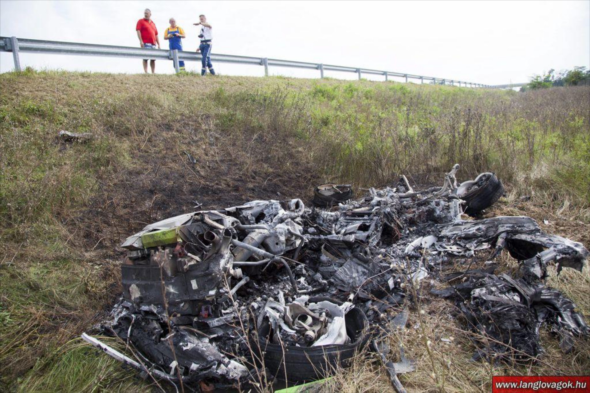 «Έλιωσε» on camera Lamborghini Huracan με 310km/h