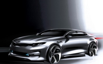 Teaser εικόνες του νέου Kia Optima