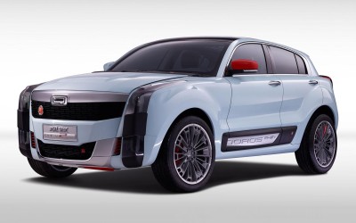 Πρωτότυπο Qoros 2 SUV PHEV στη Σαγκάη