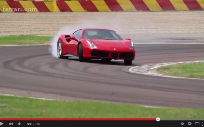 VIDEO: Η Ferrari 488 GTB ξεσαλώνει στο Fiorano
