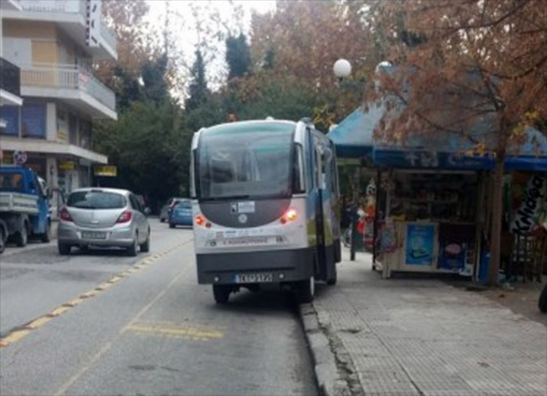 Απάντηση του Δήμου για το ατύχημα του αυτόνομου λεωφορείου