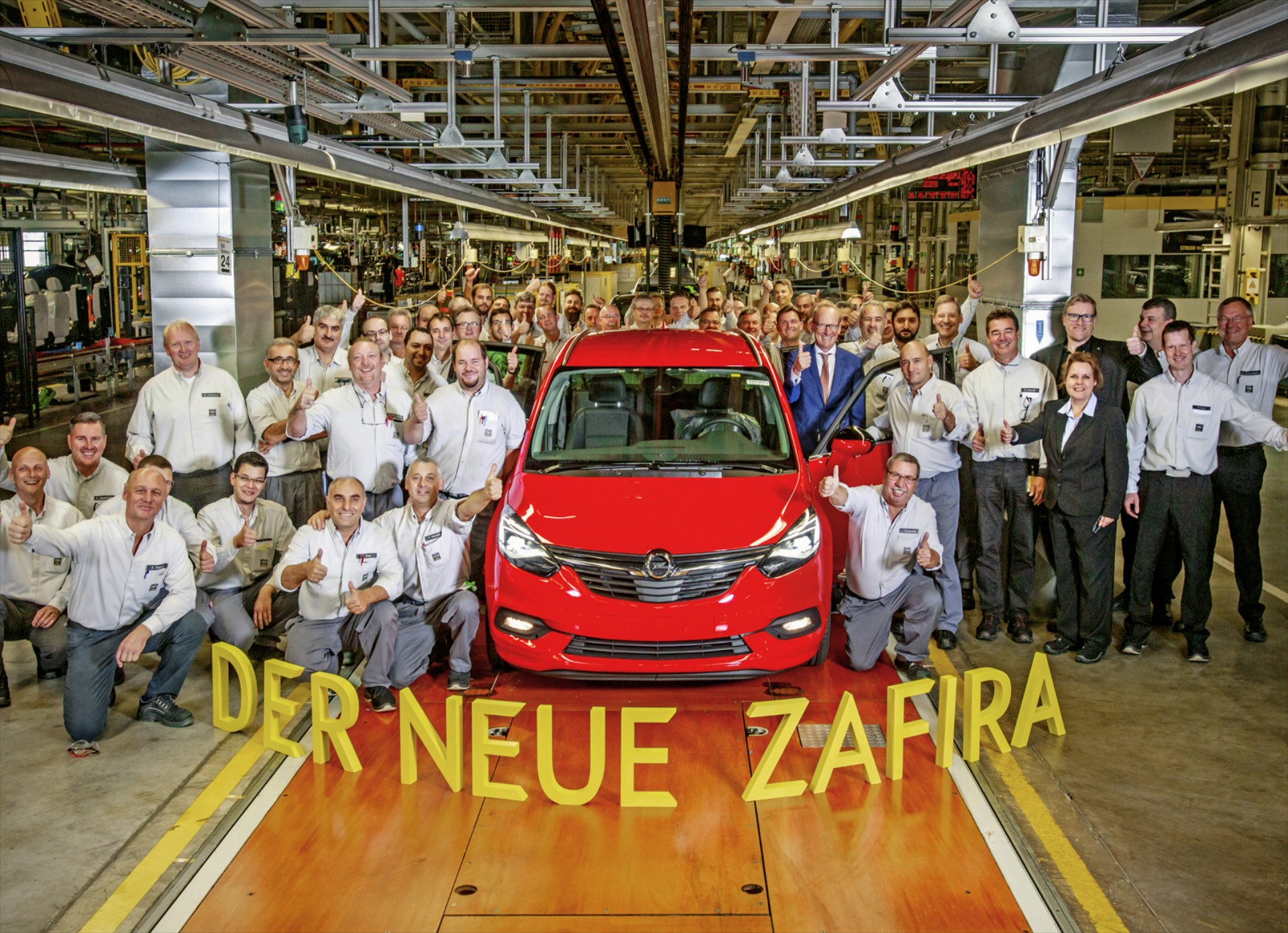 Ξεκίνησε η παραγωγή του νέου Opel Zafira