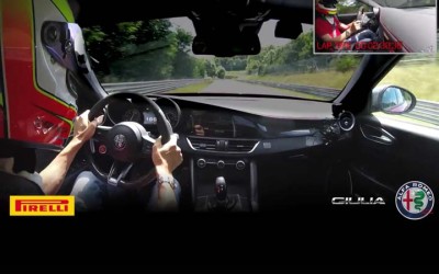 Alfa Romeo Giulia QV: Ρεκόρ στο ring (video)