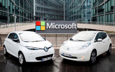 Συνεργασία Microsoft με τη «συμμαχία» Renault-Nissan