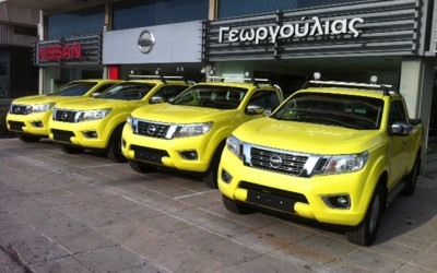 Τα Nissan Navara έπιασαν δουλειά στη Νέα Οδό