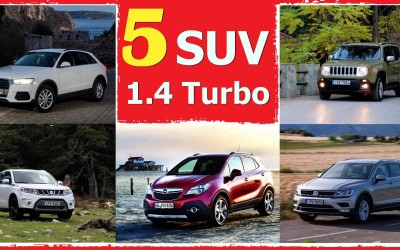 ΔΟΚΙΜΗ: 5 νέα SUV με 1.4 TURBO βενζίνης