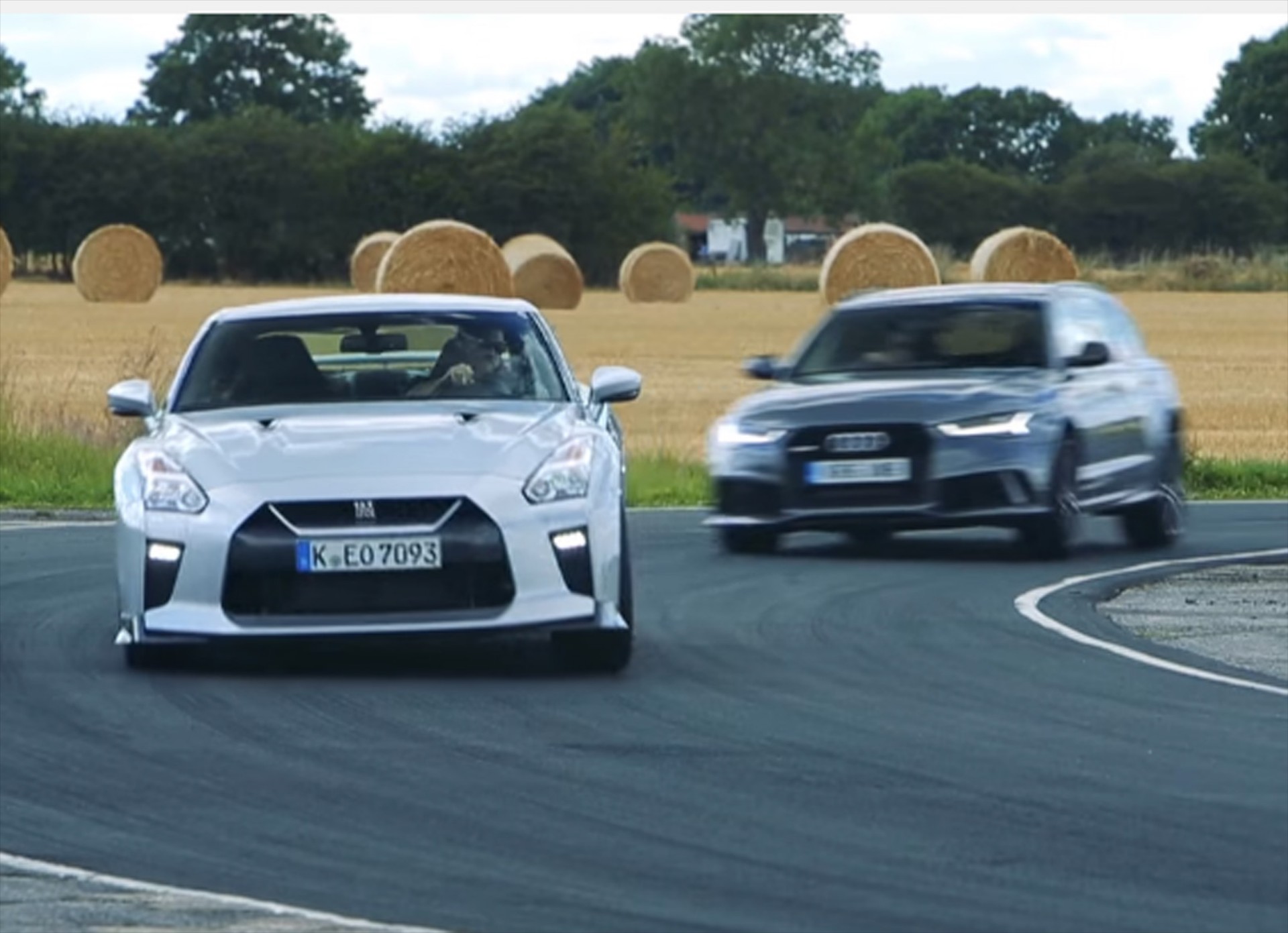 Audi RS6 προκαλεί το νέο Nissan GT-R (video)