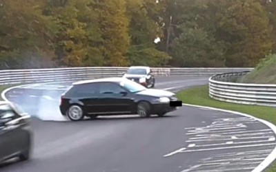 Οδηγός S3 «τρώει σφαλιάρα»… δυνατή (video)