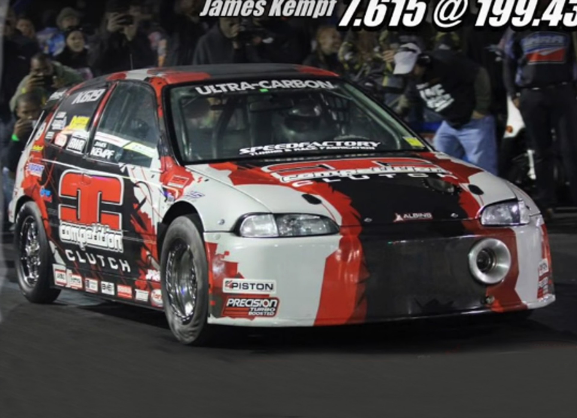 Honda Civic «ΤΕΡΑΣ» των 1850 ίππων (video)