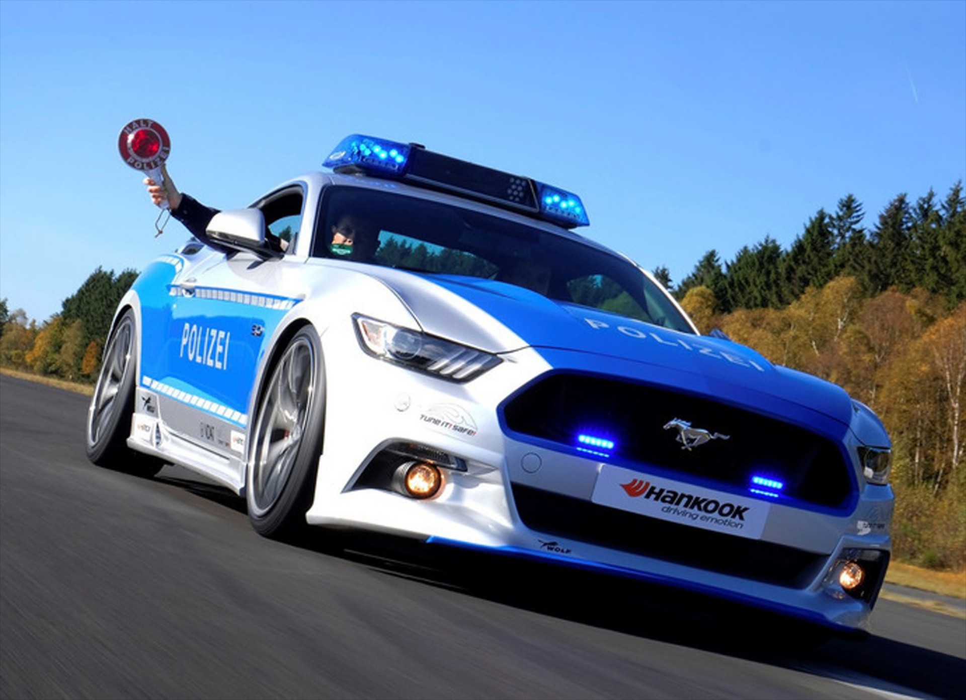 Βελτιωμένη Mustang για την αστυνομία της Γερμανίας
