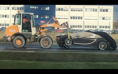 Το 1ο τρακάρισμα της Bugatti Chiron