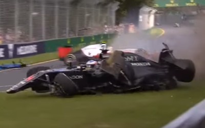 Όλα τα τρακαρίσματα F1 για φέτος σε ένα video