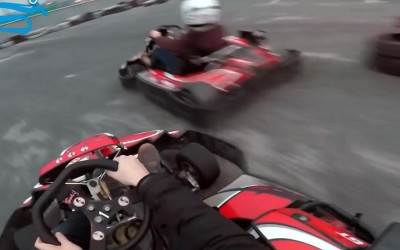 Πείτε του ότι τα καρτ έχουν ΚΑΙ φρένα! (video)