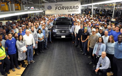 Το Volkswagen Atlas μπήκε στην παραγωγή