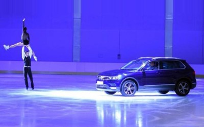 Χορεύοντας στον πάγο με το VW Tiguan (video)