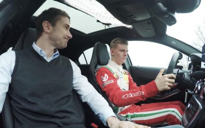 Ο γιος του Schumacher δίνει για δίπλωμα οδήγησης (vid)