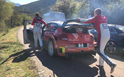 WRC: Ο Meeke έχασε τη νίκη μέσα στον καπνό (vid)