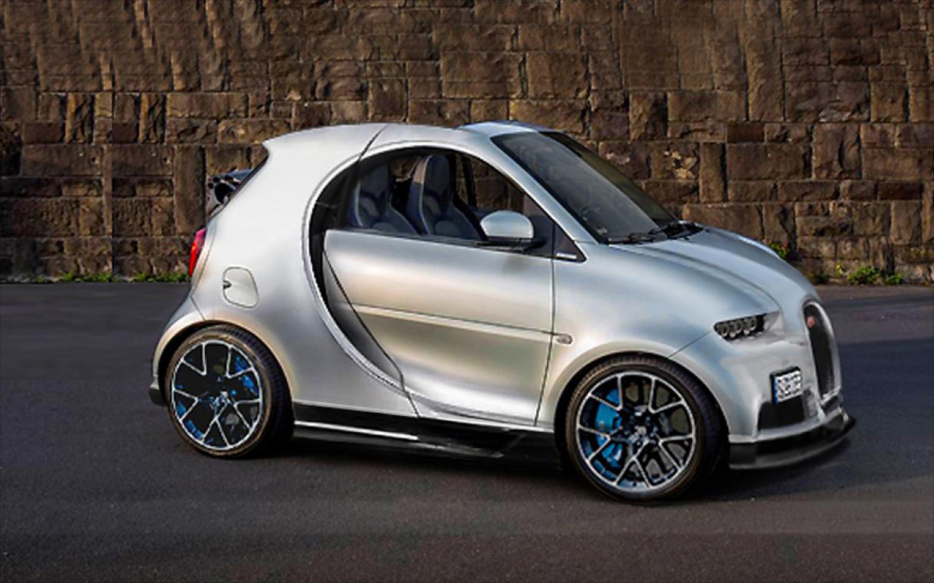 Smart με μούρη από… Bugatti