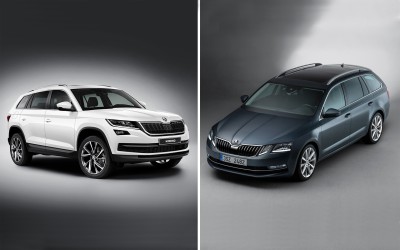 Βραβείο σχεδίασης για τα Skoda Kodiaq και Octavia Combi
