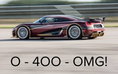 Ποιος έχει τελικά το ρεκόρ του 0-400-0 km/h;