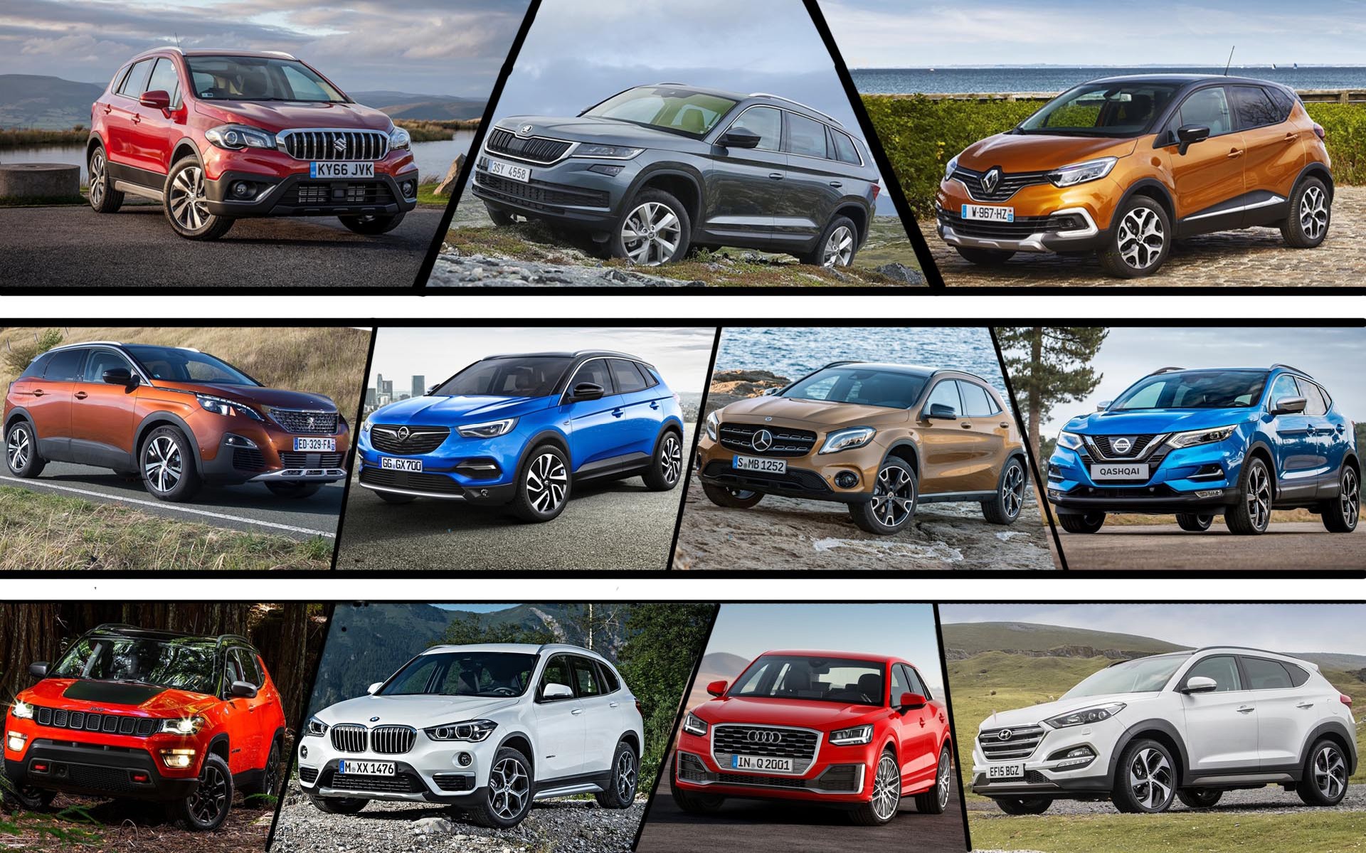 Δες όλα τα SUV σε μια σελίδα!