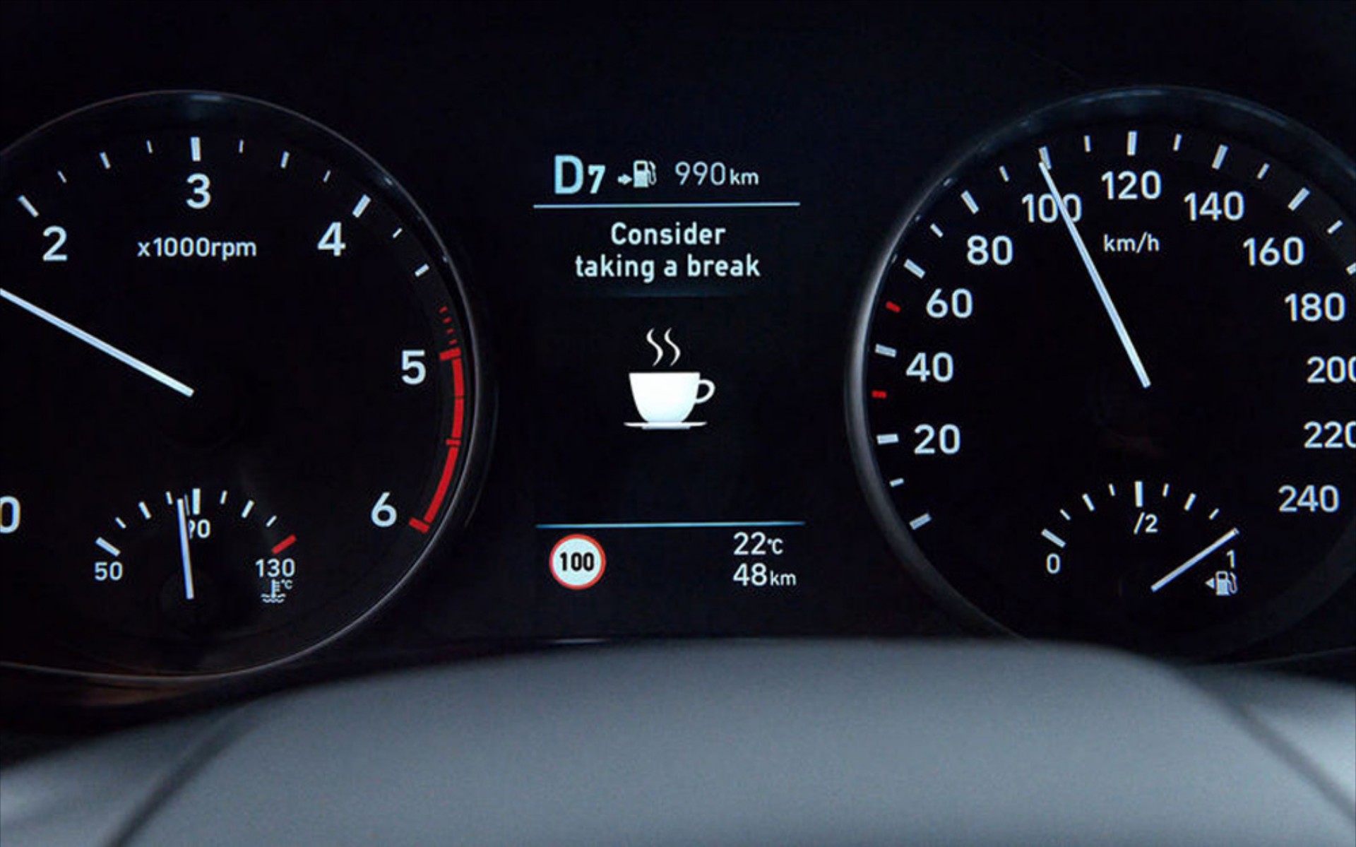 Hyundai i30 Driver Attention Warning (DAW)