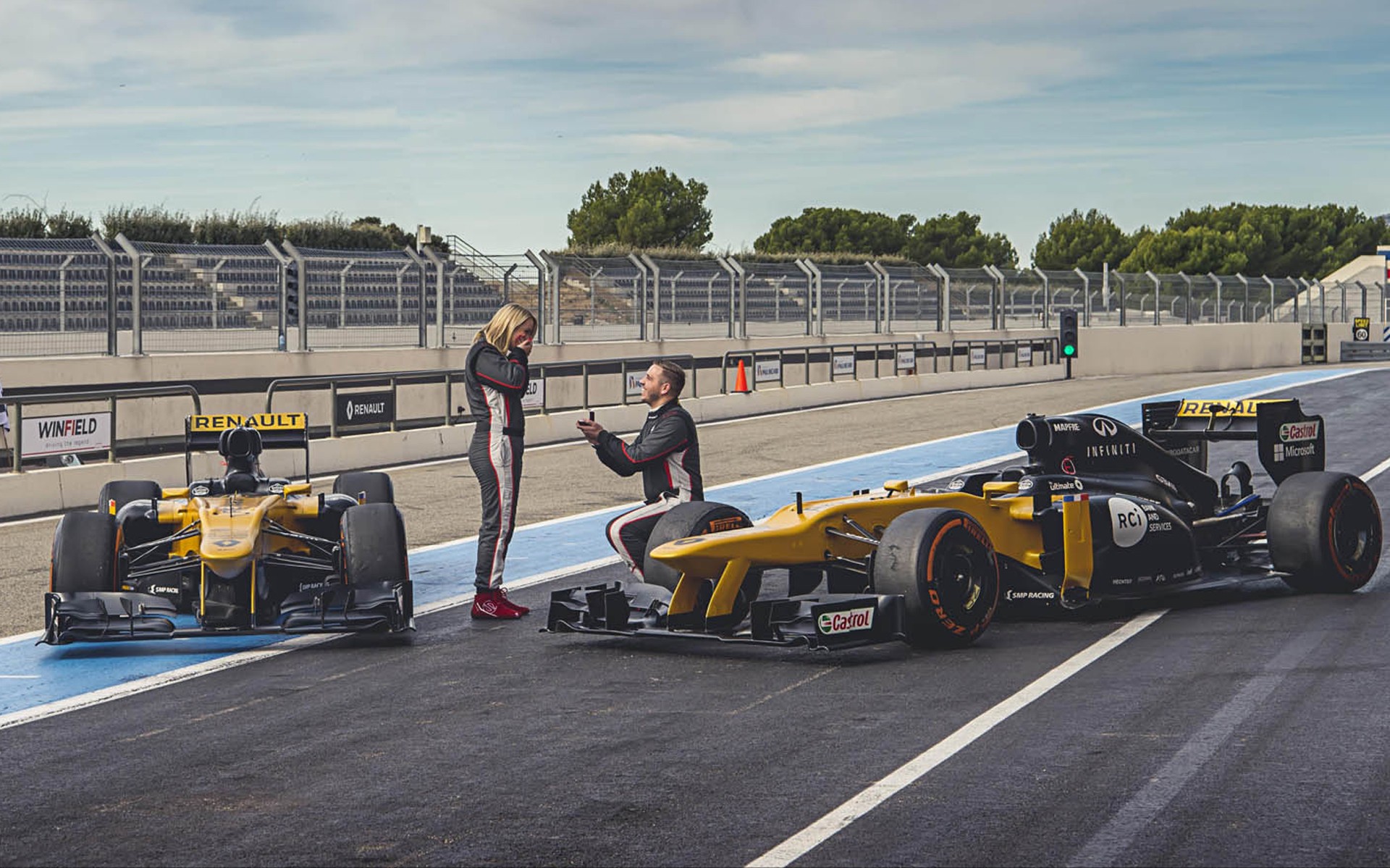 Ξεχωριστή εμπειρία και… πρόταση γάμου! (video)