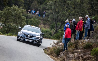 Το νέο Megane RS σε ασφάλτινο ράλι 