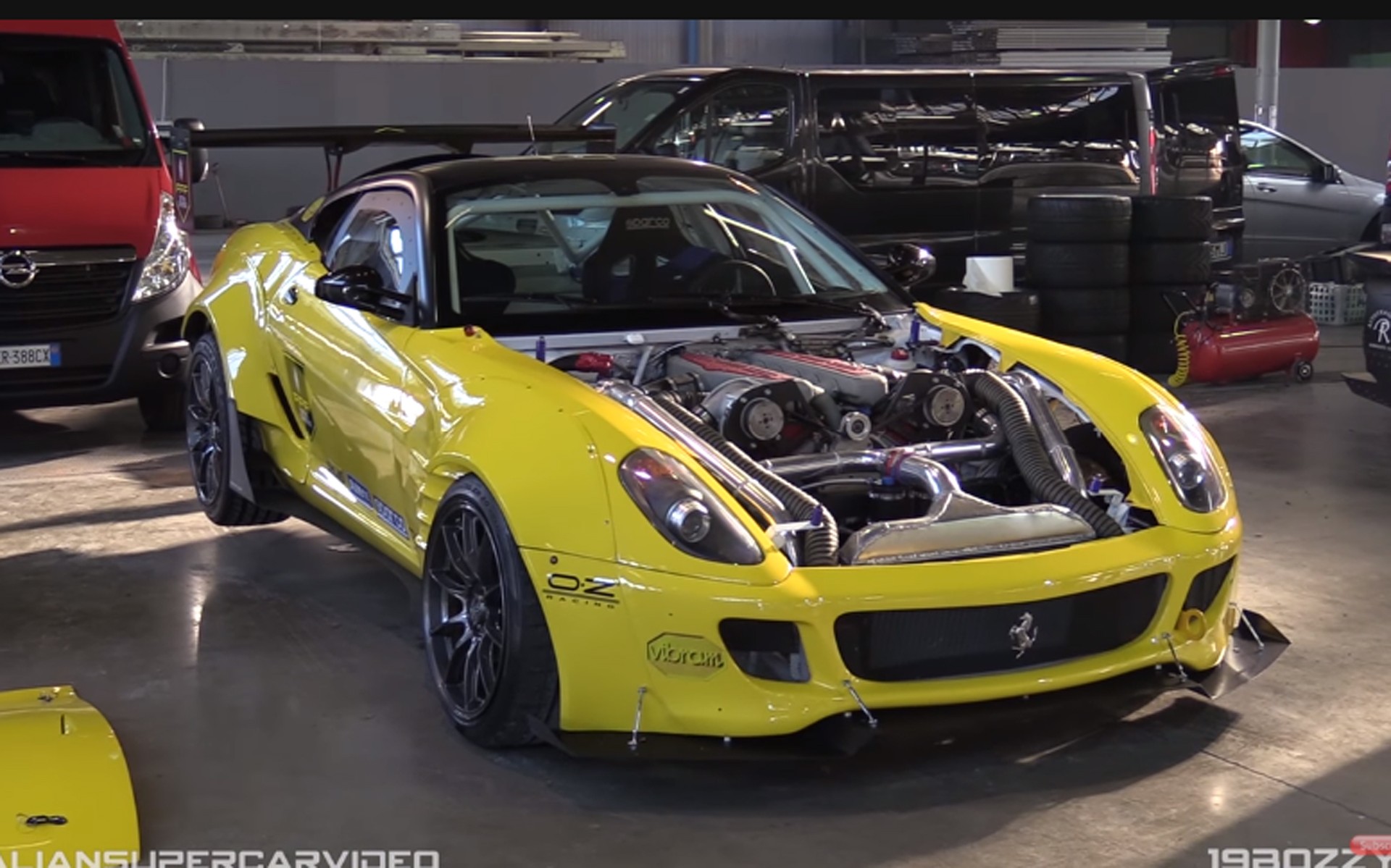 Μια Ferrari 599 για… drift car (video)