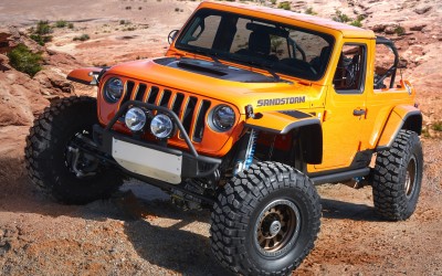 Jeep Sandstrom για γρήγορη offroad οδήγηση (video)