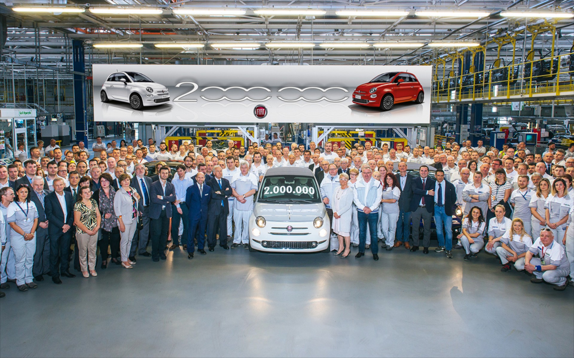 Το νέο Fiat 500 έφθασε τα 2 εκατ. αυτοκίνητα