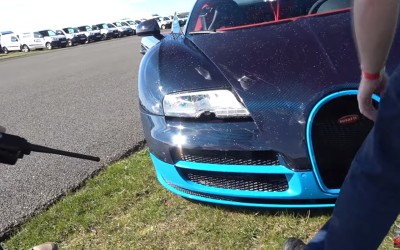 Πως είναι να χτυπάς τη Bugatti Veyron Vitesse (video)